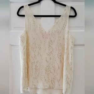 Lilly Pulitzer Fish Design Tank Blouse Medium